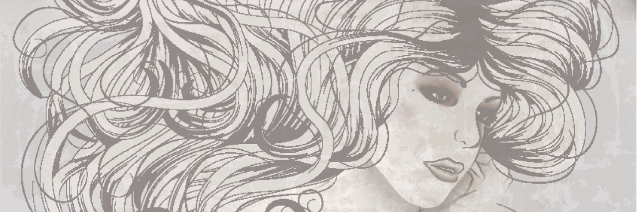 When a Simple Question Can Bring on a Spiral of Anxiety Woman with long hair in hand drawn style