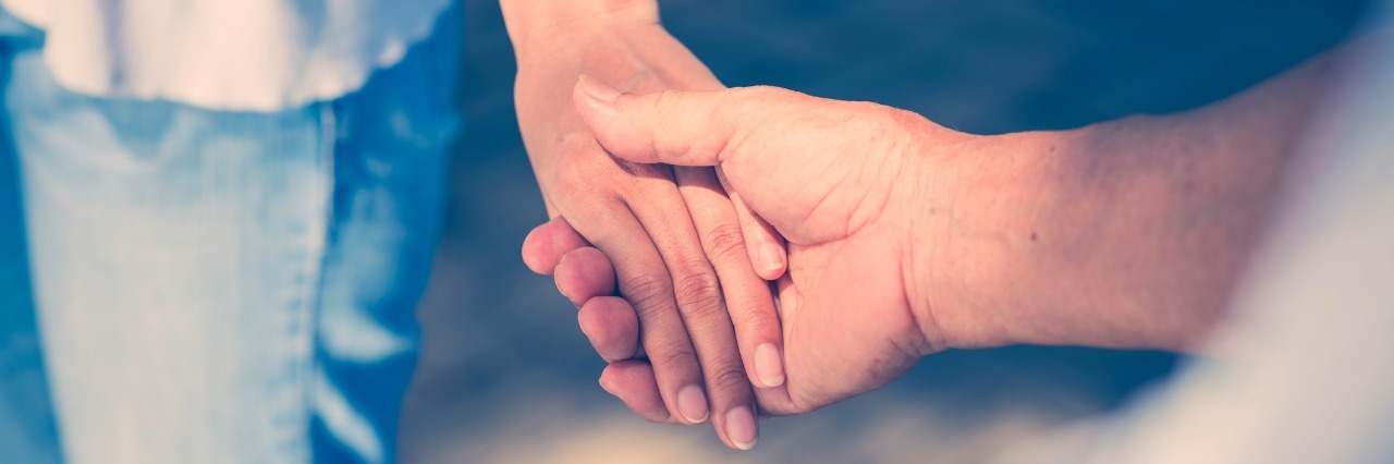 3 Words That Strengthened My Marriage With Lyme Disease and POTS man and woman holding hands