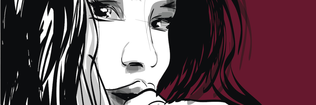 A Note to My Friends About My Borderline Personality Disorder An illustration of a woman