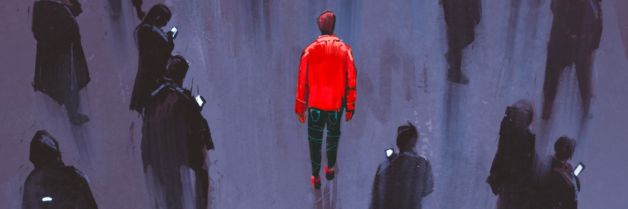 Ideas of Reference: When It Feels Like Everyone's Talking About You Person who sticks out from the crowd,