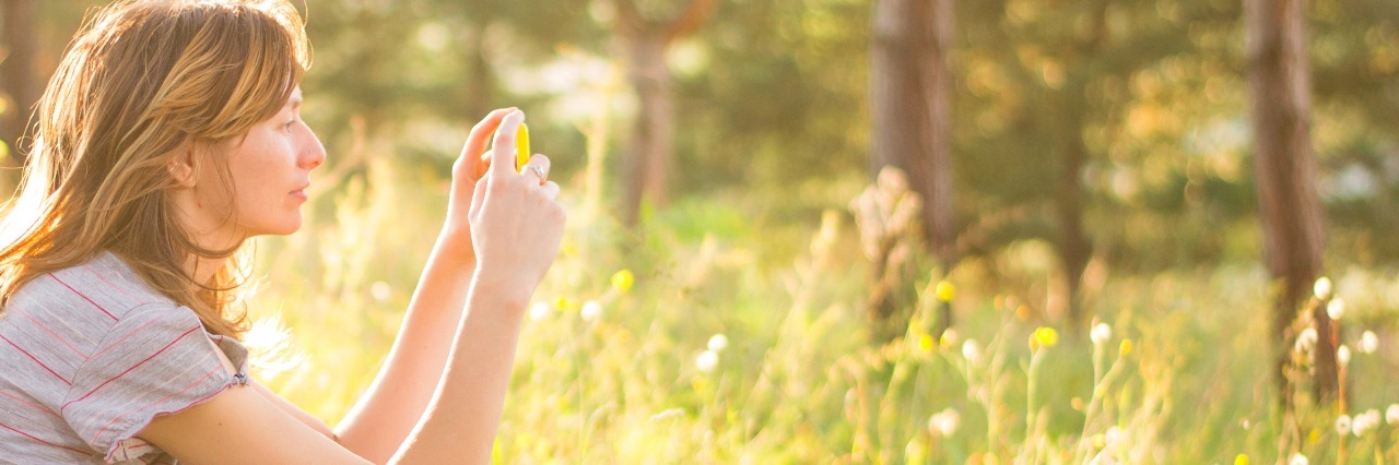 What Obsessive-Compulsive Disorder (OCD) Feels Like in My Brain girl in forest