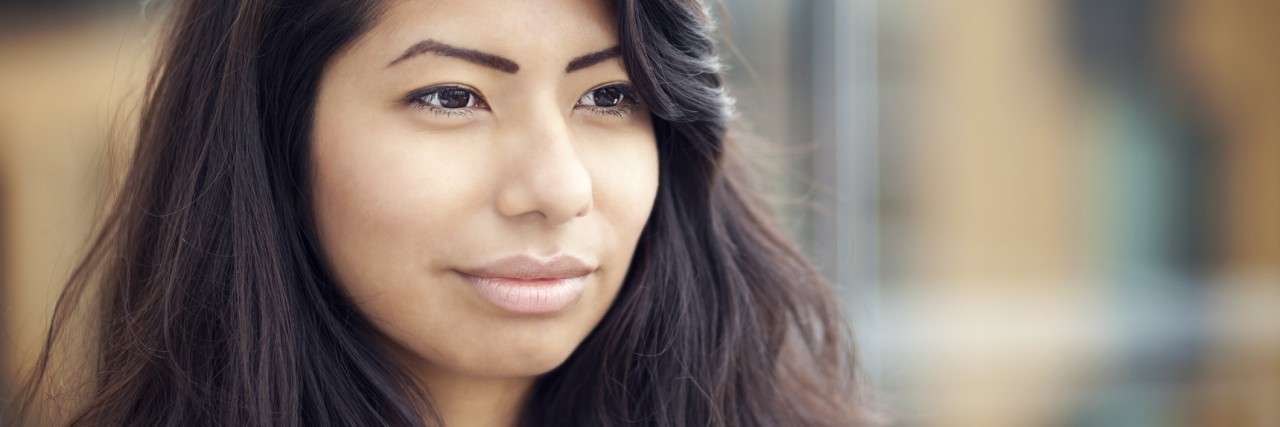 My Pros and Cons of Being on Antidepressants Portrait Of A Serious Spanish Woman