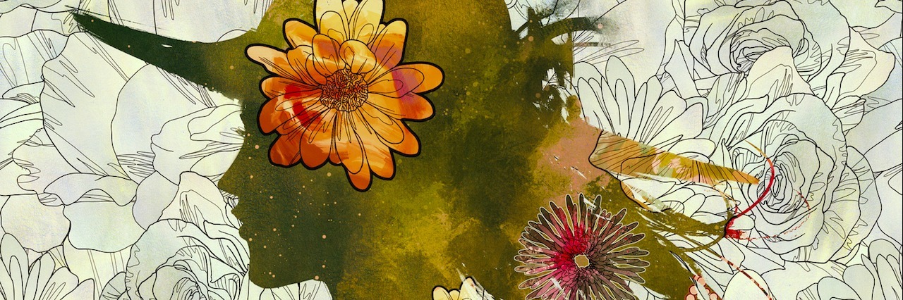 Realizing I Wanted to Live After My Suicide Attempt Illustration of a woman wearing a hat