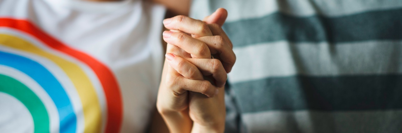 To The Woman Who Loves Me and My Chronic Illness two women holding hands