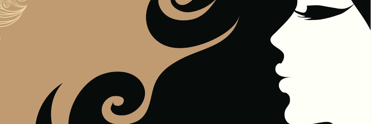 What I Learned From 10 Years Of Being Sick Closeup decorative vintage woman with beautiful long hair