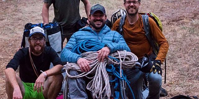 What Independence Means to Me as a Person With Spina Bifida Enock with his climbing team.