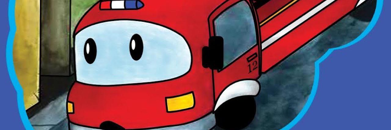 I'm an Autistic Author. This Is the Story Behind My First Book. firetruck book cover
