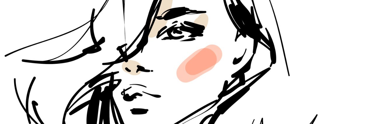 Answering Questions About If I'll Have Kids as a Woman With Lupus Sketch of a young beautiful woman with a modern hairstyle