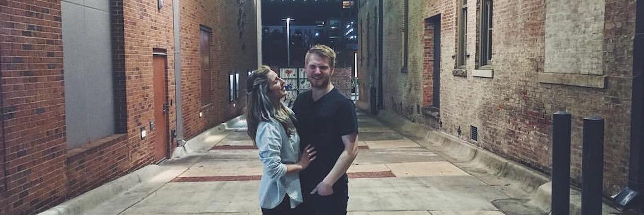 The Pain in Being Loved When You Hate Yourself girlfriend smiling at boyfriend