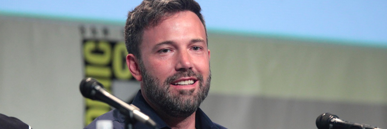 Ben Affleck Shares Addiction Recovery in Facebook Post Ben Affleck at Comic Con