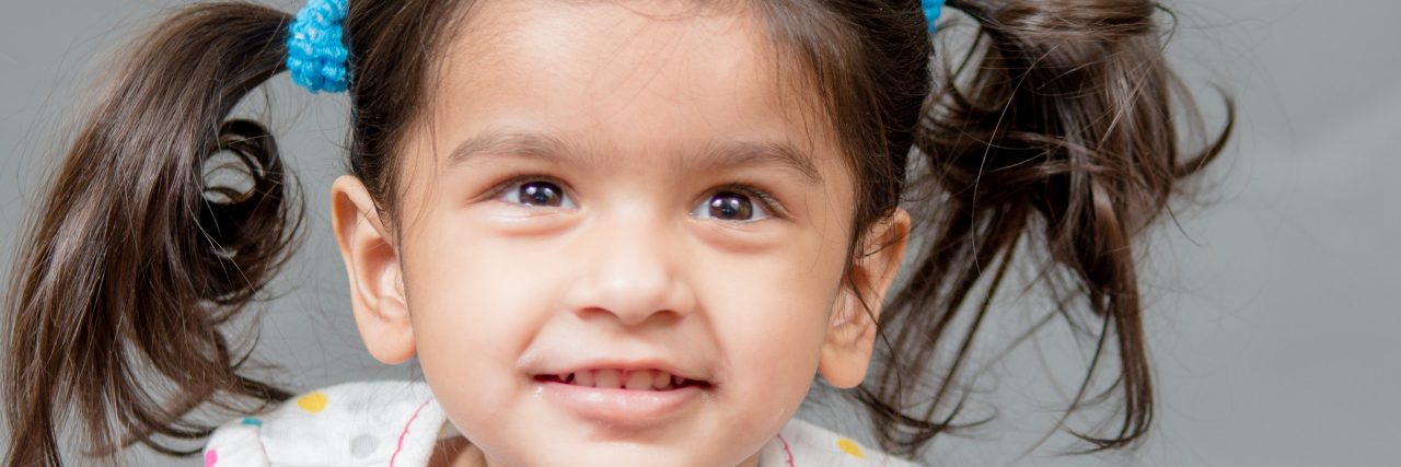 What Do You Do When You're Told Your Child Is Dying? little girl with pig tails