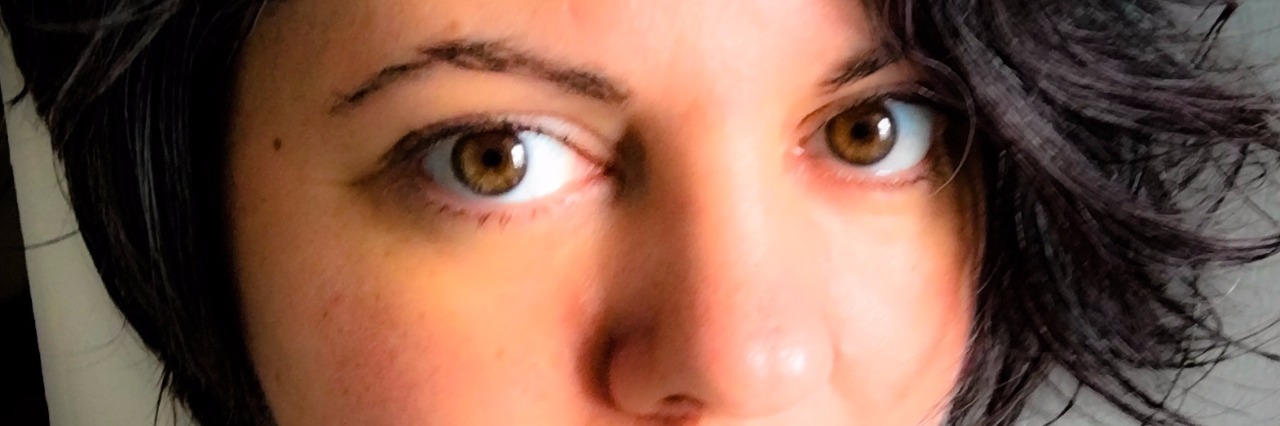 My Self-Care Is Not Self-Indulgent woman looking serious