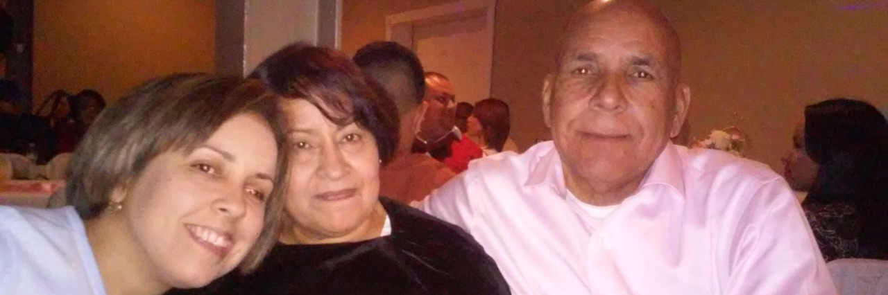 Letter to Parents About My Childhood With Cerebral Palsy Juana with her parents.