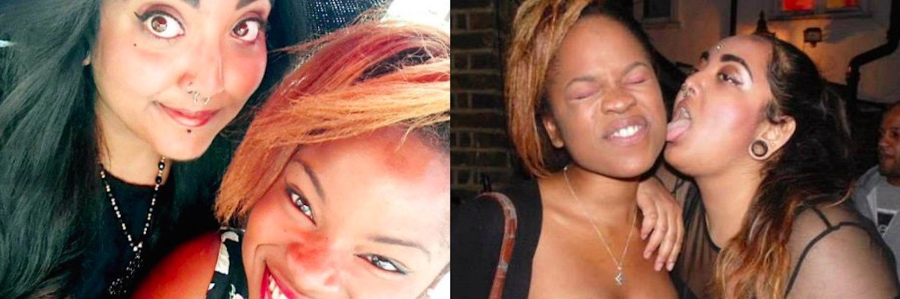 Spoken Word About Losing a Friend to Suicide Tanusha and Rachel pictures