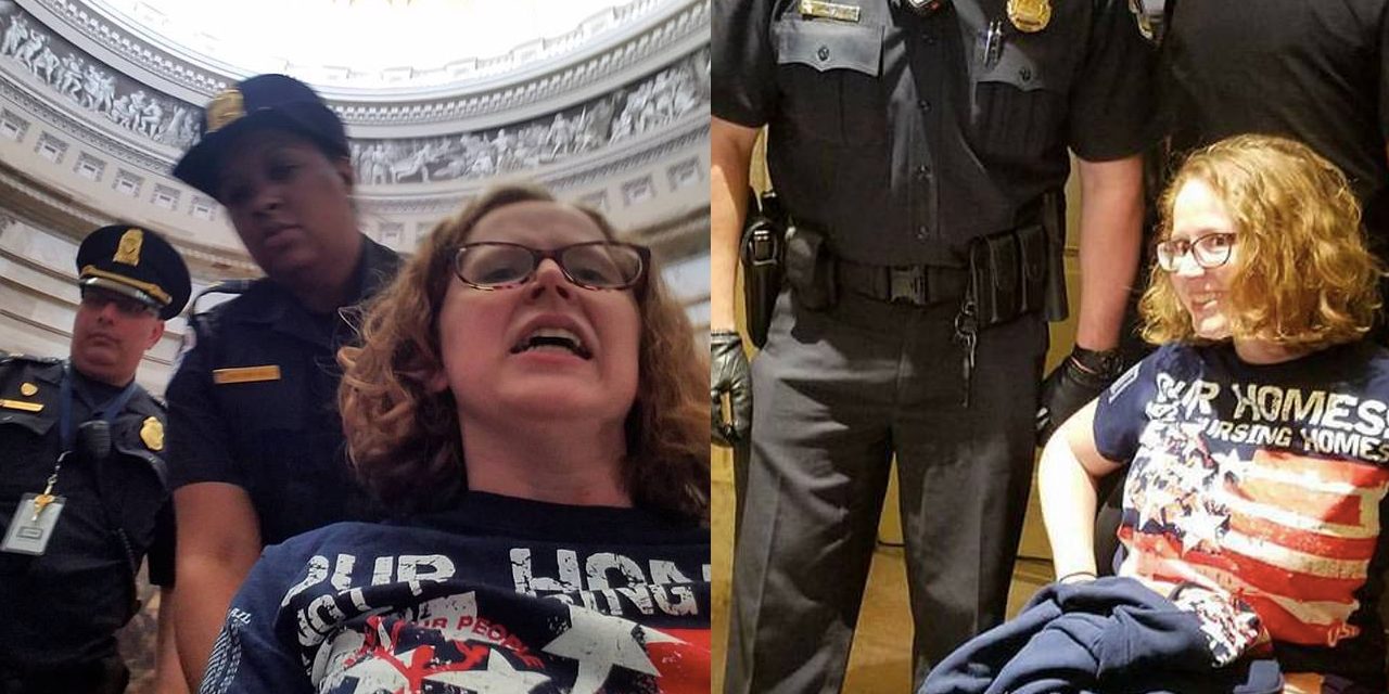 Disabled Protestors Arrested After Protesting Ahca In Dc