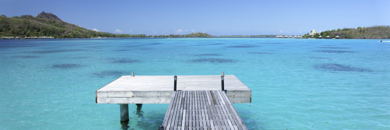 5 Questions I Ask Myself Before I Go On Vacation While Depressed Pier, Bora Bora Island, Tahiti