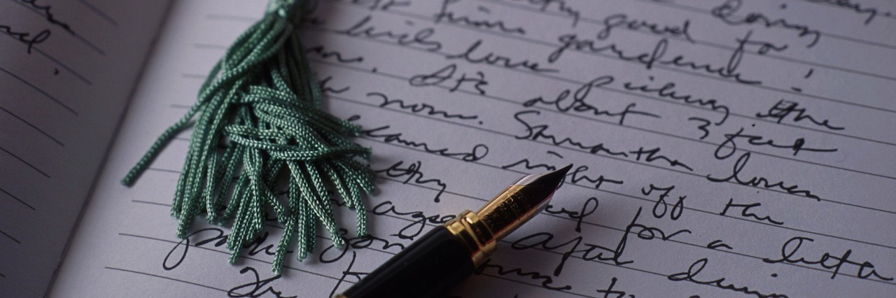 A Letter to a Friend Who Is Afraid to Talk About My Mental Illness a journal and a pen