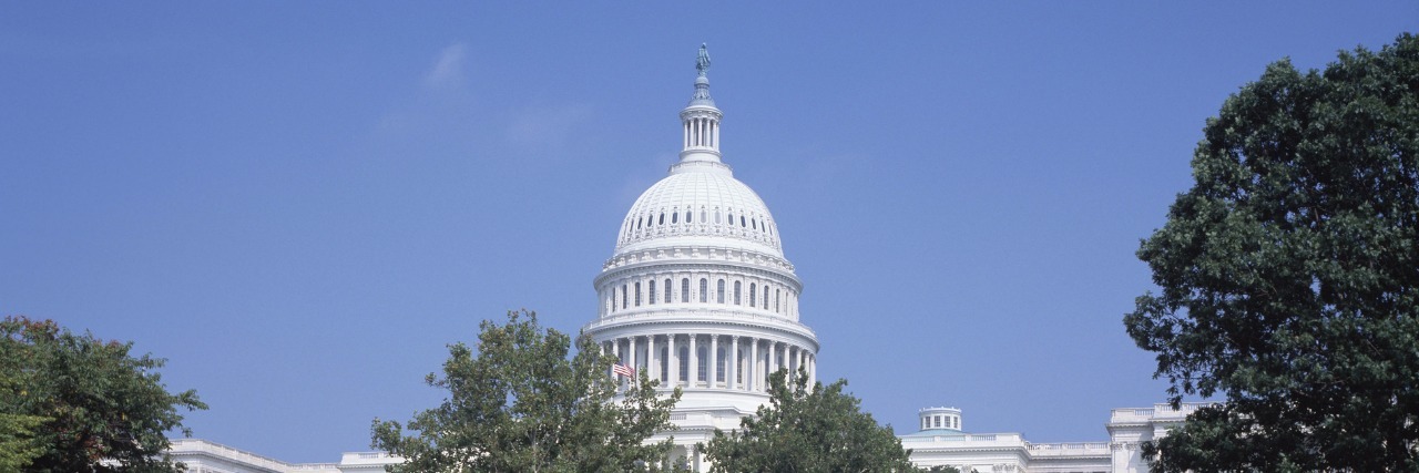To My Senators Deciding My Healthcare, From a Rare Disease Patient View Of The Capitol From A Flower Garden