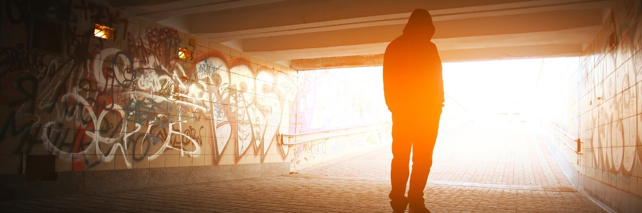 How I Fought the Fear of Sobriety from Drug Addiction and Won man in a tunnel