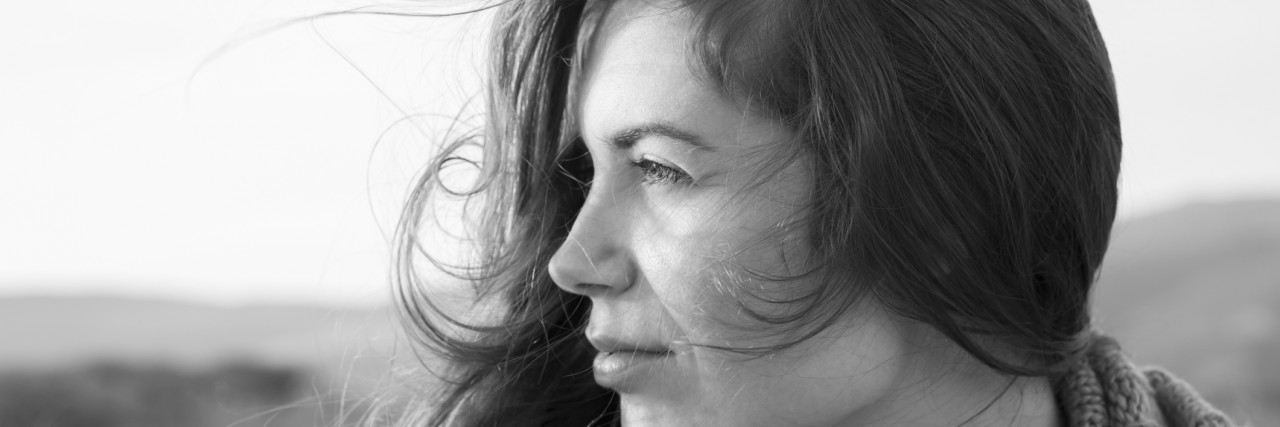 The First Time I Visited a Therapist for Social Anxiety Black and white portrait of a wistful young woman.