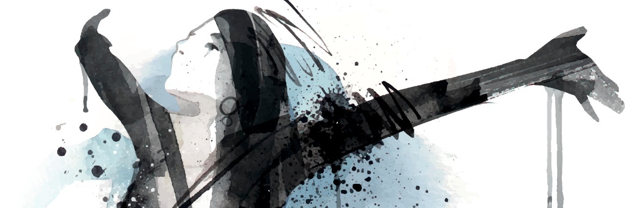 What Young Women With Chronic Illnesses Should Know watercolor image of a woman with her arms spread