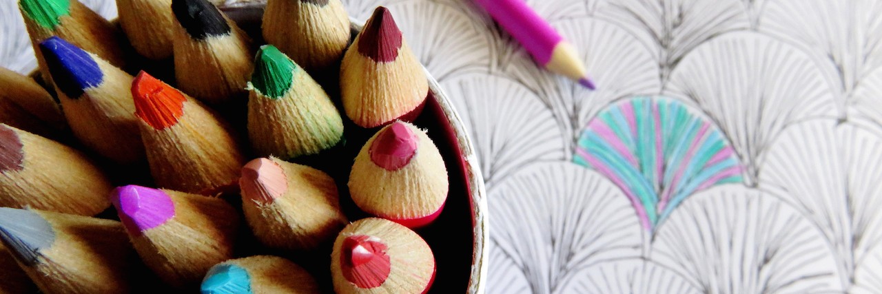 Mental Health Coping Strategies That Are Now 'Mainstream' coloring pencils