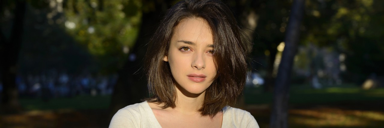 Gaining Weight in Eating Disorder Recovery When I Don't 'Need' To Portrait of beautiful young woman during autumn in park