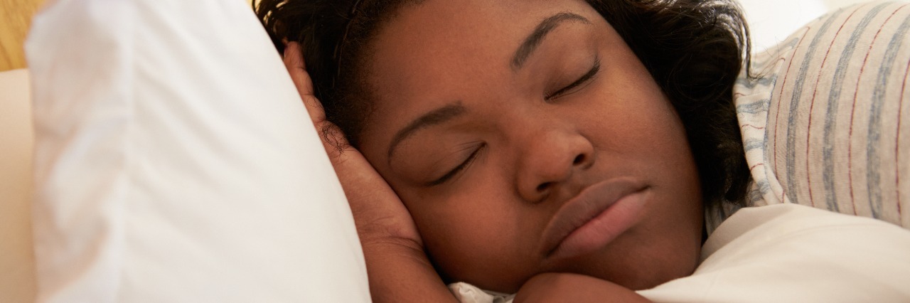 When You Can't Go to Sleep Without Anxiety Dreams woman trying to sleep in bed