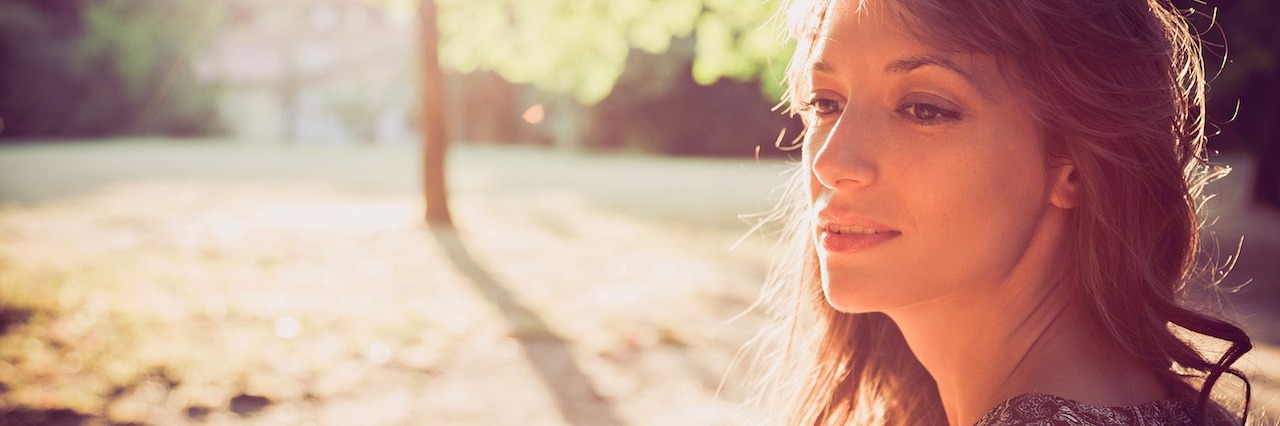 When You Experience Depression When Life Is Good Woman sitting outside