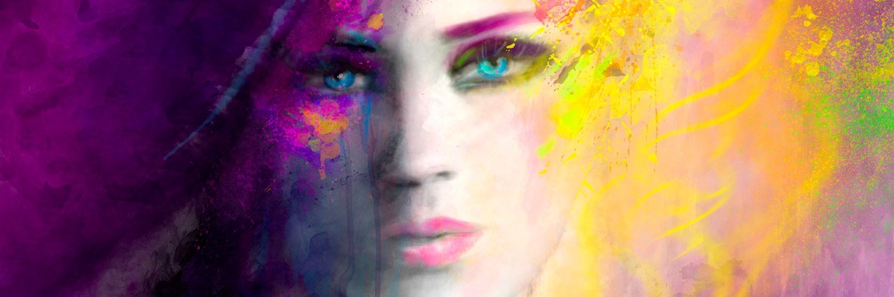 We Need to Change How We Talk About Borderline Personality Disorder Abstract woman portrait