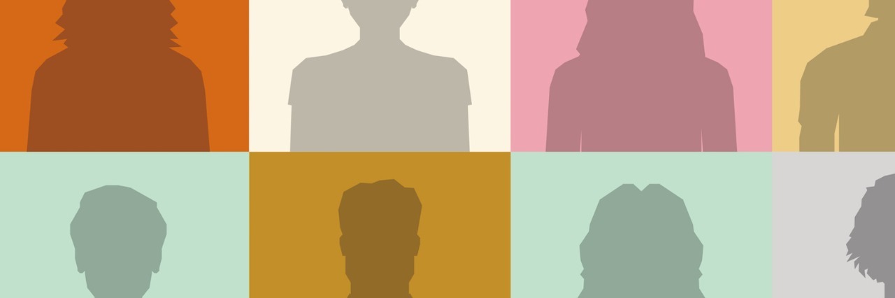 If You Live With a Stutter, You Are in Good Company Silhouettes of people in squares