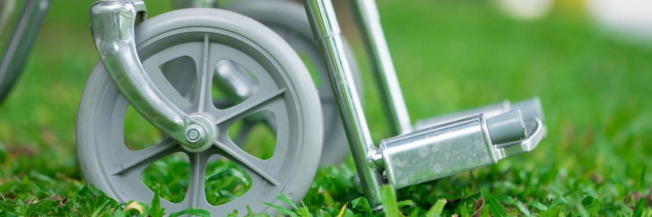 My Response to Ignorant Questions About My Wheelchair Empty wheelchair parked in park