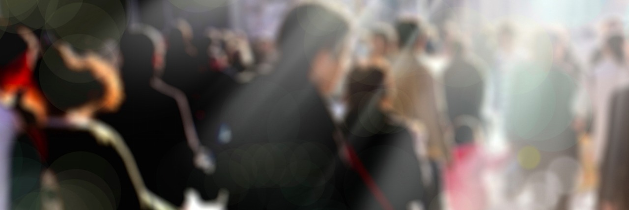 What My Daily Life on the Autism Spectrum Is Like Blurred photo of people walking on city street