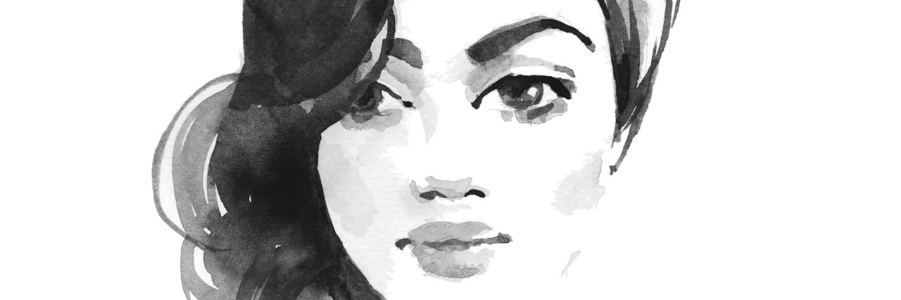 Advocating for Yourself as a Young Adult With a Disability Watercolor illustration of a young woman.