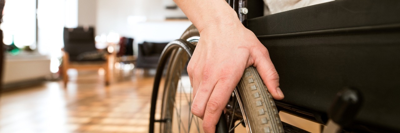 Staring at Someone With a Visible Illness or Disability woman sitting in a wheelchair