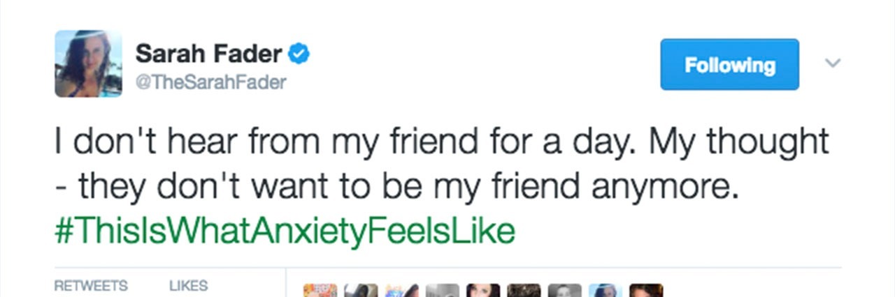 20 Tweets That Nail What Anxiety Feels Like A screenshot of a tweet
