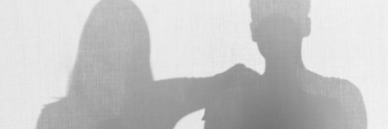 The Connections and Information I'm Searching for With CVID Silhouettes of women, one has her arm on shoulder