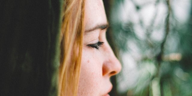 Empty Nose Syndrome: The Illness No One Has Heard Of profile of woman's nose