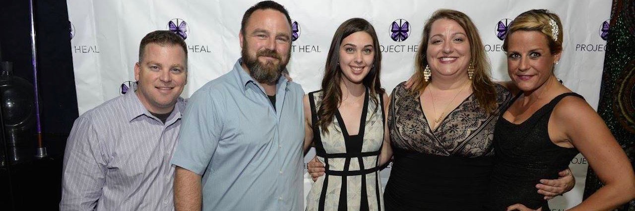 In Honor of NEDA Week, Here Are My #RecoveryHeroes the author smiling with a group of people