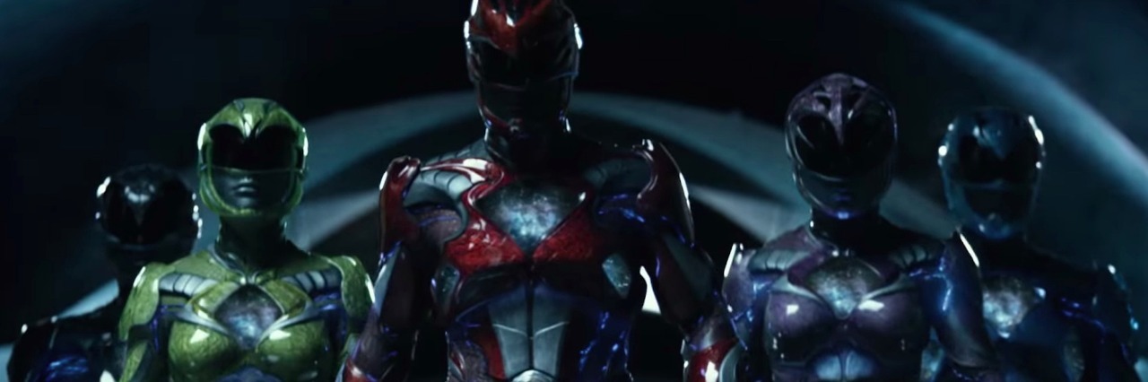 'Power Rangers' Movie Review From Someone on the Autism Spectrum five power rangers walking together