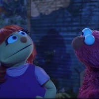 Sesame Street episode with Julia and Elmo singing "Twinkle, Twinkle Little Star"