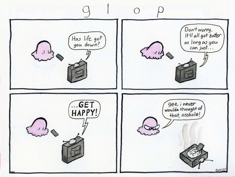 Glop TV comic