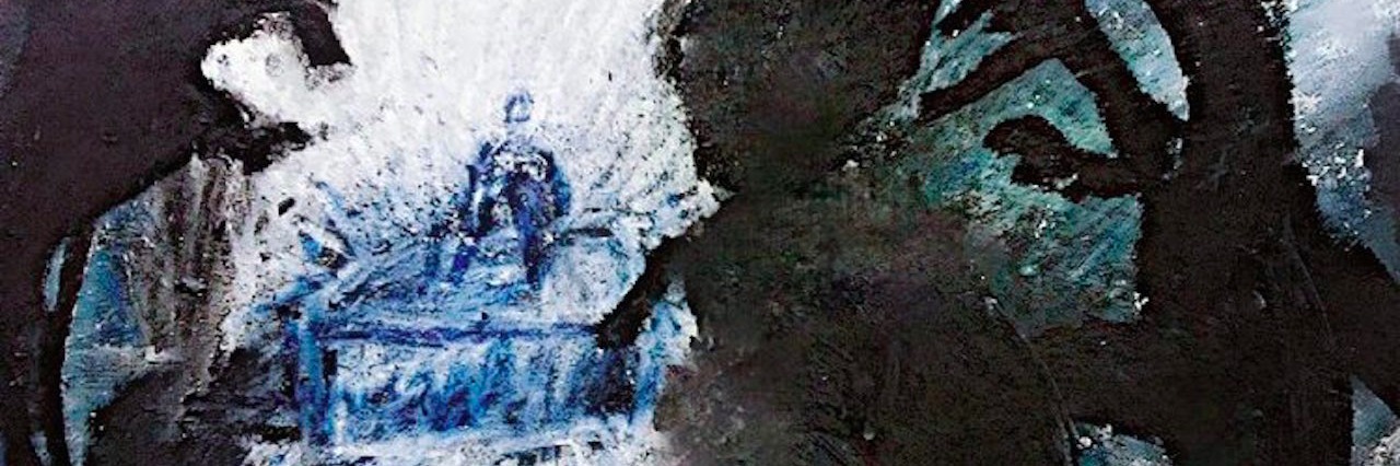 A Poem About My Agoraphobia A painting of someone getting attacked by monsters