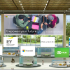 Promotional image for Microsoft's career fair.