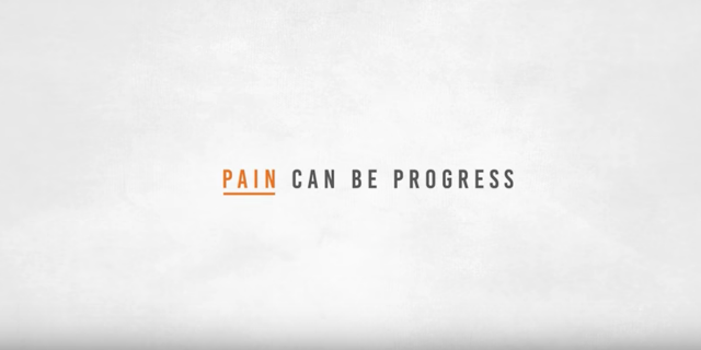 motrin ad screen shot pain can be progress