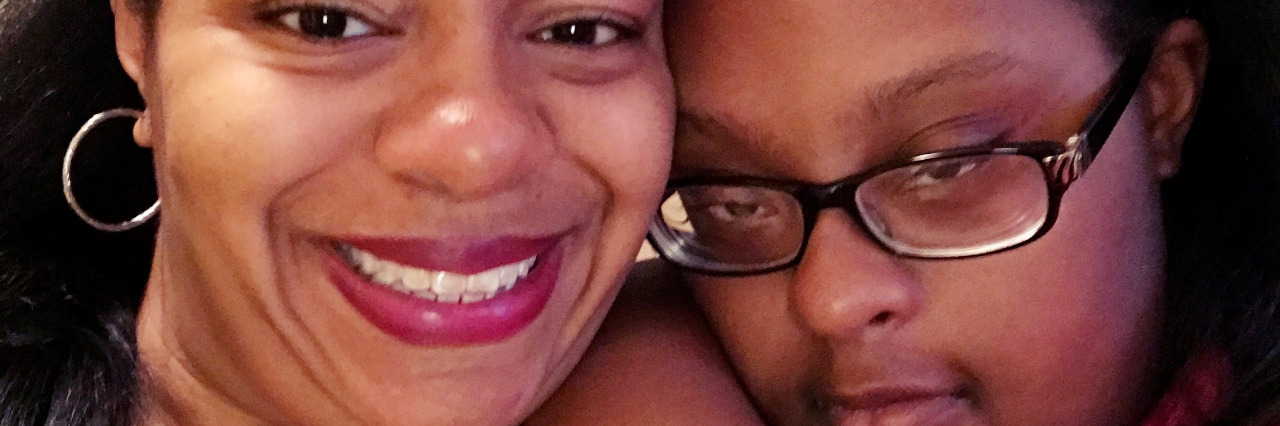 Learning to Throw Away Judgments About Down Syndrome Tayler and Mom.