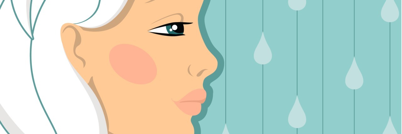 Finding Joy in the Midst of Depression cloud woman rain