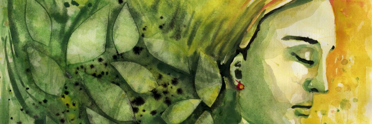 Why My OCD Is the 'Doubting Disease' watercolor woman