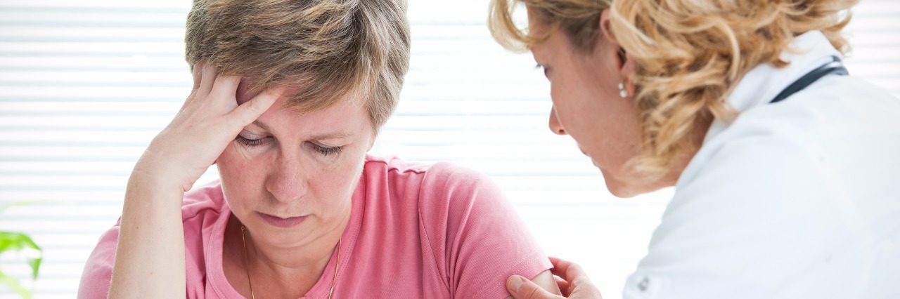 How to Manage and Accept Disappointing Medical News female doctor talking to upset female patient