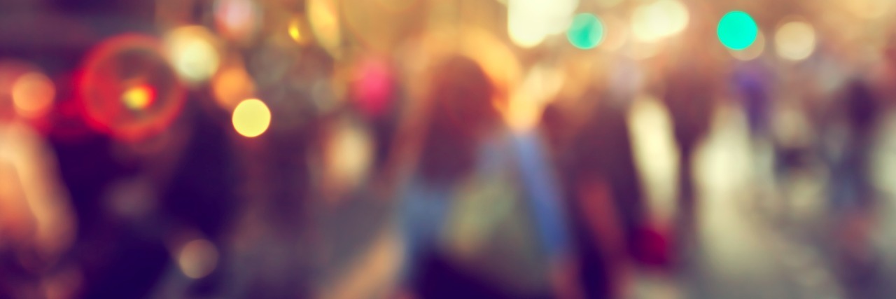 Autism and Me: What I’ve Learned in the Year Since My Diagnosis Blurred photo of people walking on city street